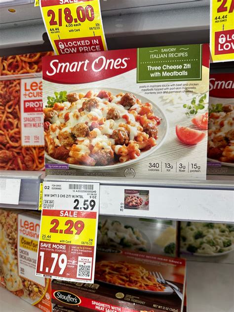Smart Ones Meals as low as $1.79! - Kroger Krazy