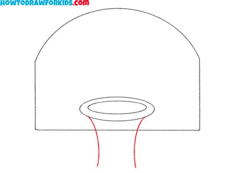 Basketball Hoop Line Drawing 的图像结果