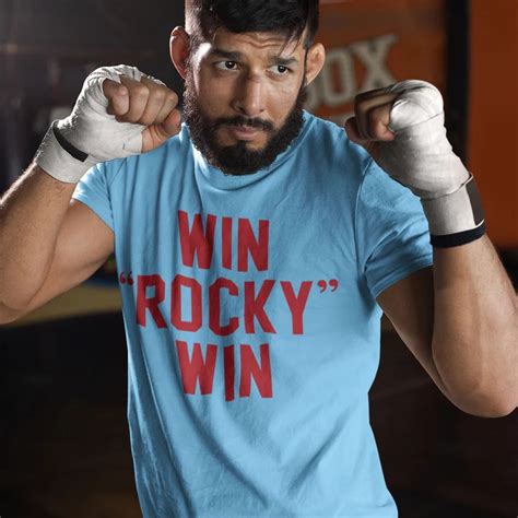 Win Rocky Win Rocky Balboa Inspired Unisex T-shirt - Etsy