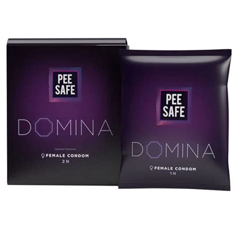 Buy PEESAFE Domina Female Condom with Soft Inner Sponge - Count 2 | No ...