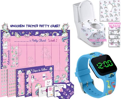 Amazon.com: ATHENA FUTURES Potty Training Timer Watch - Dinosaur Design ...