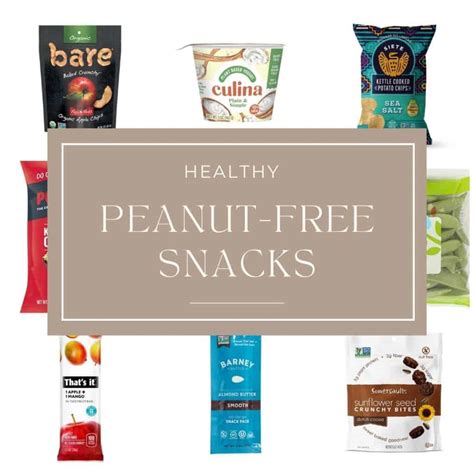 Peanut-Free Healthy Snack List | Minty Kitchen