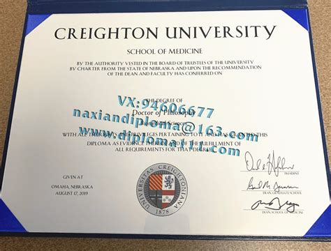 购买克瑞顿大学高仿毕业证质量|复刻美国大学成绩单途径