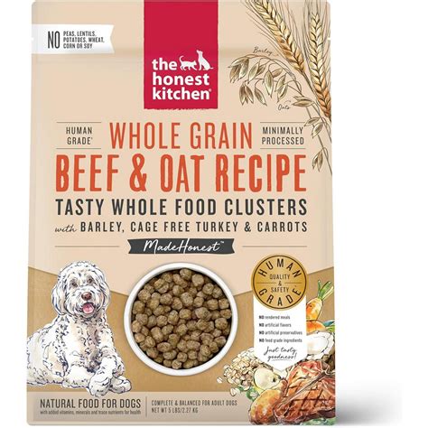 The Honest Kitchen Grain Free Beef Whole Food Clusters - Dry Dog Food ...