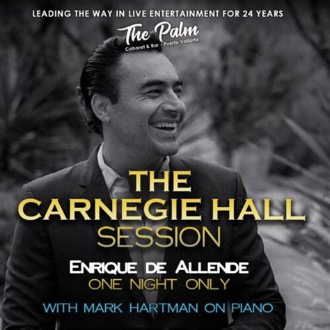 Enrique de Allende: The Carnegie Hall Sessions - Vallarta Calendar