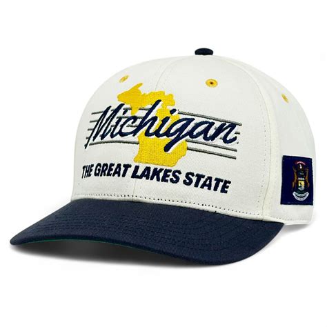 Vintage Style Michigan Hat | Michigan Wolverines Colors – Shells ...