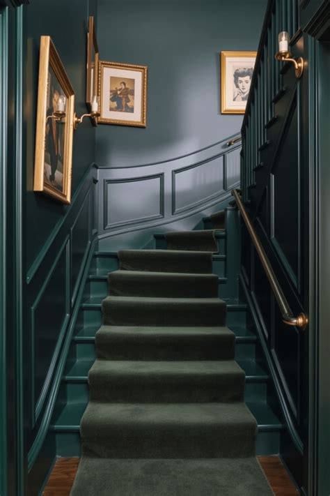 25+ Green Staircase Design Ideas for a Stunning Home Transformation ...