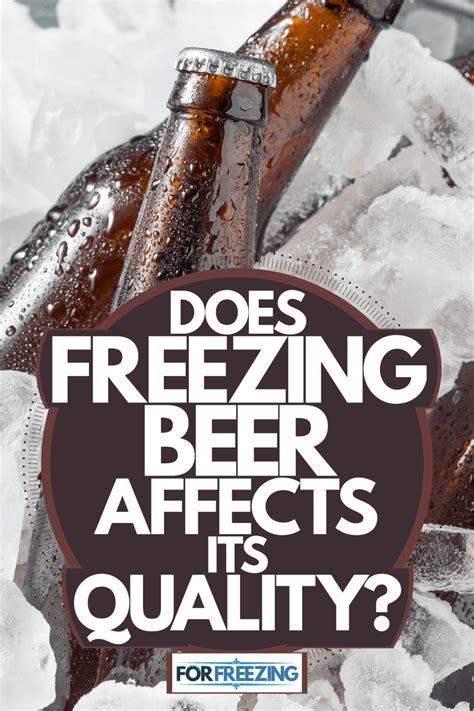 Does Freezing Beer Affect Its Quality? – ForFreezing.com