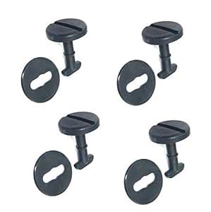 BEESCLOVER 500x Black Case for B-MW Floor Carpet Mat Clips E36 E46 E38 ...