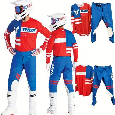 THOR 2025 NEW RED AND BLUE | MX JERSEY SET (PRE ORDERS) – Garage0eight