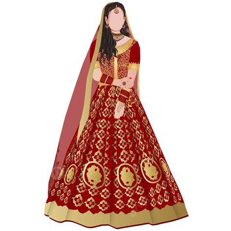 Indian Bride Wearing Lehenga And Jewellery Free, Indian Bride, Indian ...