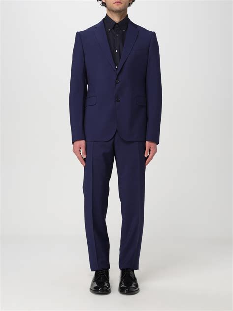 Emporio Armani Outlet: Suit men - Blue | Emporio Armani suit ...