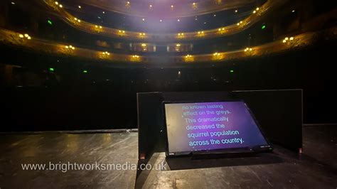 Conference Teleprompter Autocue Rental — Brightworks Media Ltd