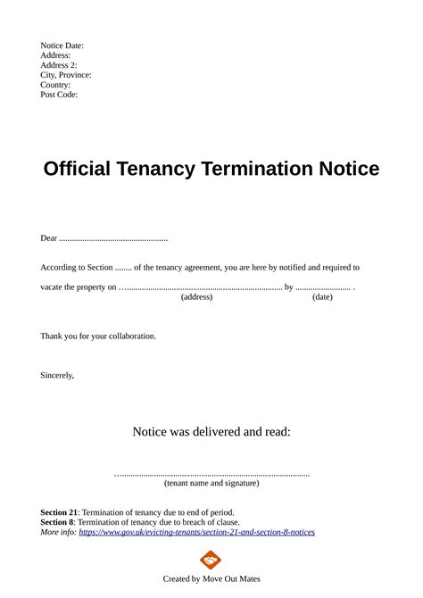 Terminating Tenancy 的图像结果