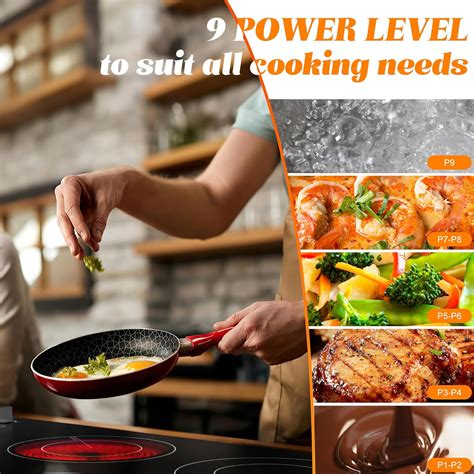 Karinear 36 Inch Electric Cooktop 5 Burners, Knob India | Ubuy