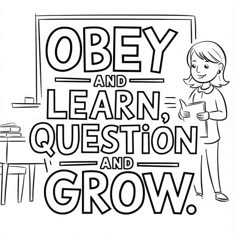 Obey The Law Coloring Pages [2025]
