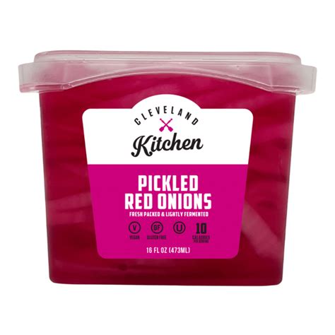 Cleveland Kitchen Pickled Red Onions (16 fl oz) Delivery or Pickup Near ...