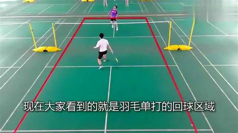 羽毛球小知识：羽毛球单打的基本比赛规则，赶紧记下来_腾讯视频