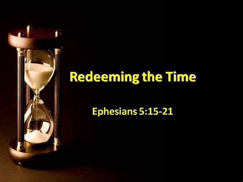 Redeem The Time For The Days Are Evil - YouTube in 2024 | Redeeming the ...