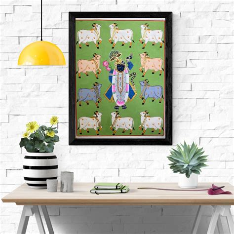 Buy Handmade Pichwai Paintings & Art Online | Sumaavi
