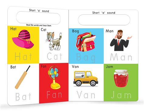 My Big Wipe And Clean Book of Three Letter Words for Kids : Learn And