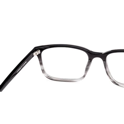 Blue Block Phone Computer Glasses: Grey Transparent Full Rim Square ...