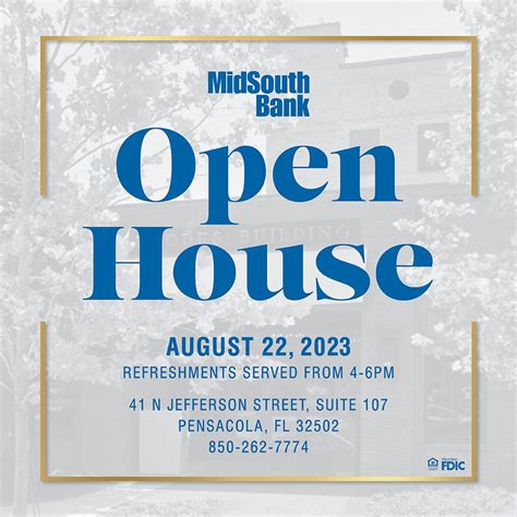 MidSouth Bank on LinkedIn: Please join us for an Open House reception ...