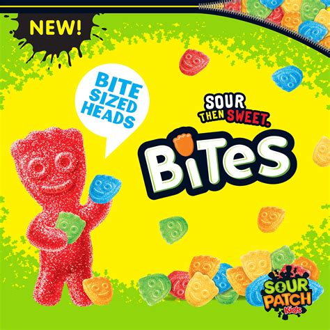 Snapklik.com : SOUR PATCH KIDS Bites Soft & Chewy Candy