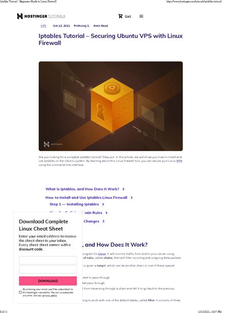 Image result for Linux Iptables Tutorial