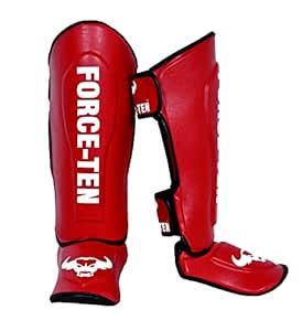 Buy Force-Ten Elite Shin Guards | Red | Online at Low Prices in India ...