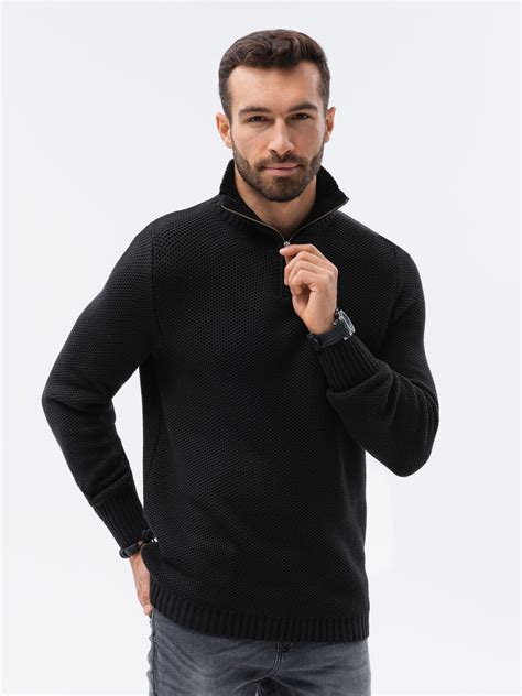 Men's sweater - black E194 | Ombre.com - Men's clothing online
