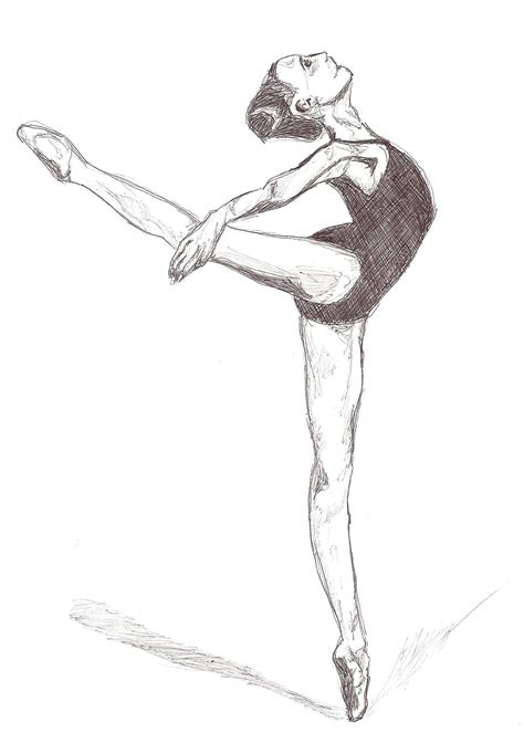 How To Draw A Ballerina Step By Step Easy