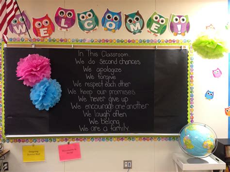 Cover Whiteboard with Black Butcher Paper for Inspirational Messages