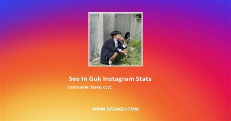 Seo_cccc Instagram Followers Statistics / Analytics - SPEAKRJ Stats