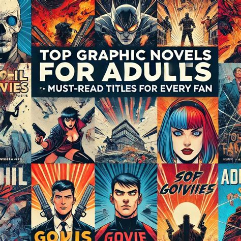 Top Graphic Novels for Adults: Must-Read Titles for Every Fan | by ...