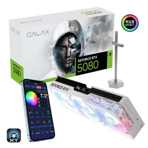 Buy GALAX Geforce RTX 5080 1 Click OC White 16GB NVIDIA Graphic Card ...