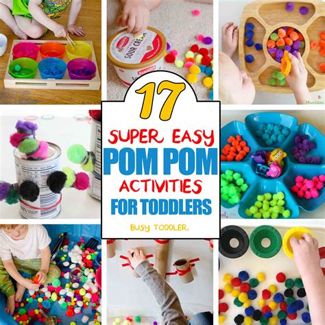 Learning Activities With Pom Poms at Edna Weiss blog