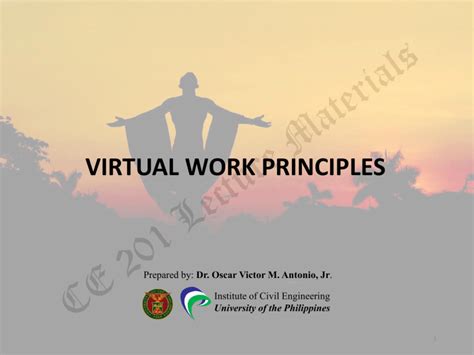 Virtual Work Theorem 的图像结果