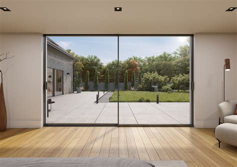 INFINEO – Aluminium ultra slim sliding door - ALUK