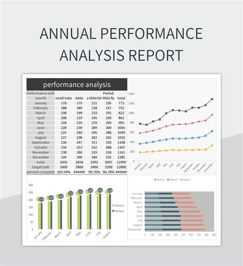 Data Analysis Report Template Excel 的图像结果