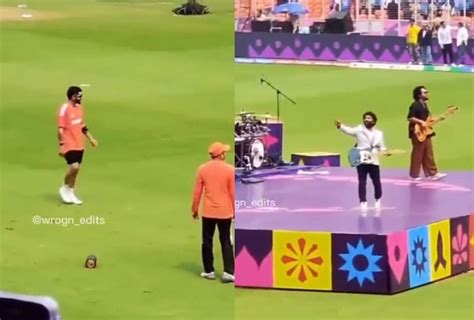 [Watch] "I love you, Virat"- Singer Arijit Singh to Virat Kohli before ...