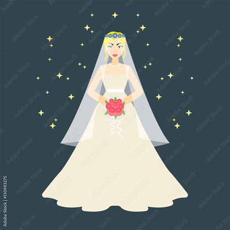 Cartoon Vector Bride 的图像结果