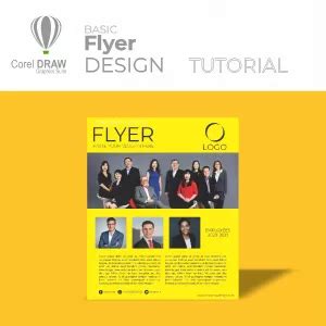 CorelDRAW Flyer Design Tutorial 的图像结果
