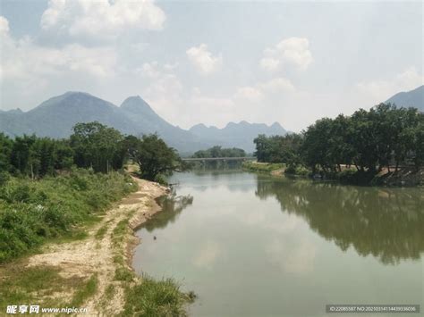 农村小河流图片,乡间小河图片,清澈小溪图片_大山谷图库
