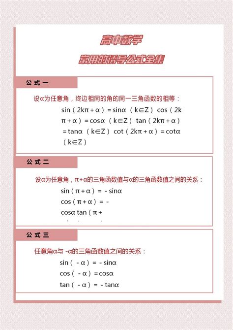 诱导公式 的图像结果