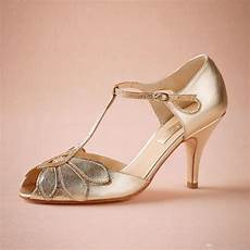 Vintage Heels Wedding by Vintage Gold Wedding Shoes Pumps Kitten Heel T Vintage Heels Wedding