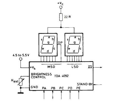 Seven Segment Connection with Decoder 的图像结果