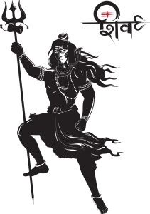 Printnet 50 cm Lord Shiva Wall Sticker for Home Self Adhesive Sticker ...