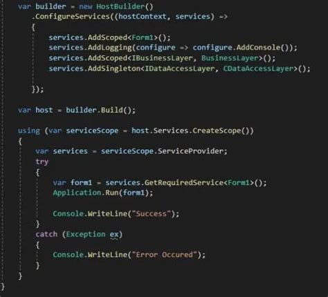 Image result for System.Windows.forms Not Adding to Dependency