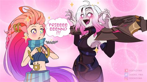 briar and zoe (league of legends) drawn by odeko_yma | Danbooru